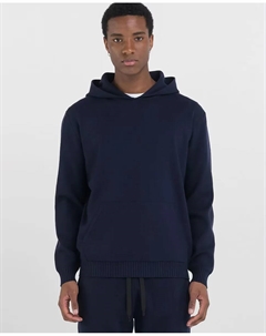 Мужской свитер с капюшоном, темно-синий Replay