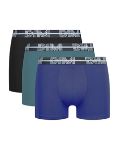 Упаковка из 3 трусов-боксеров из эластичного хлопка ярких цветов, мультиколор Dim