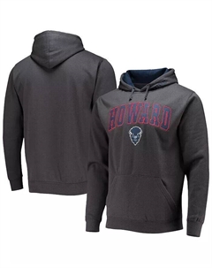 Мужской пуловер с капюшоном Howard Bison Isle, серый Colosseum