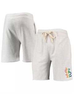 Мужские шорты из овсяной ткани St. Louis Cardinals Mainstream Logo Terry Tri-Blend Concepts sport