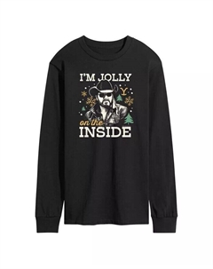 Мужская флисовая кофта Yellowstone Jolly Inside с длинным рукавом, черный Airwaves