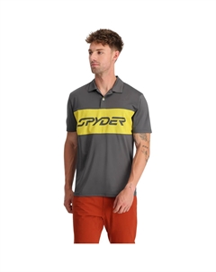 Мужское поло Olson, темно-серый Spyder