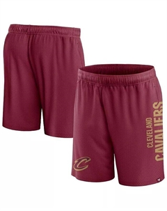Мужские сетчатые шорты Wine Cleveland Cavaliers, фиолетовый Fanatics