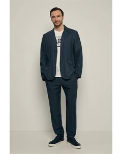 Однобортный пиджак с добавлением льна Finn flare