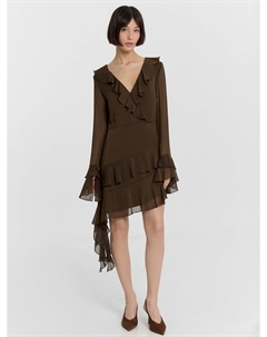 Платье женское коричневое Mark formelle