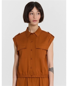 Блузка женская коричневая Mark formelle