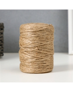 Пряжа джутовая 100% джут 100м/150гр., 3-х ниточная Nobrand