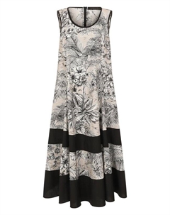 Хлопковое платье Marina rinaldi