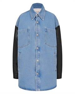 Джинсовая рубашка Nanushka