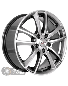 Литой диск X-116M 6.5x16/5x114.3 D67.1 ET45, Серые X-trike