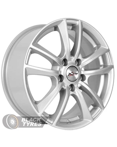 Литой диск X-116M 6.5x16/5x114.3 D67.1 ET45, Серебристые X-trike