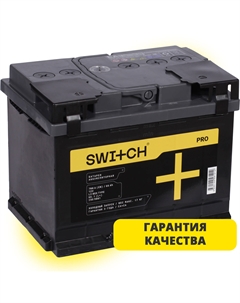 Автомобильный аккумулятор PRO 66 Ач прямая полярность L2 Switch