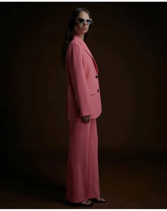 Прямые брюки от костюма, розовый Сфера