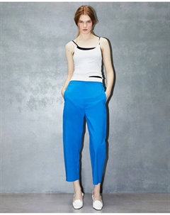 Капри из хлопка, синий Сфера