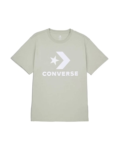 Футболка Star Chevron унисекс, серовато-зеленый Converse