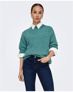 Женский свитер с длинными рукавами, светло-голубой Jdy