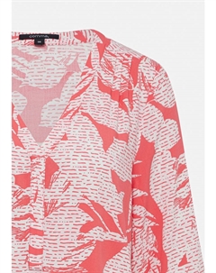 Блузка, цвет pink-weiß Comma,