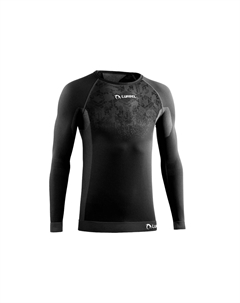 Футболка Win Long Sleeves унисекс терморегулирующая, темно-серый Lurbel