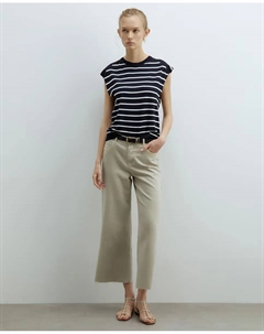 Топ в полоску в стиле матроса, темно-синий Сфера