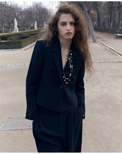 Короткий блейзер, черный Сфера