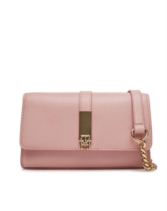 Сумка Th Heritage Mini Crossover Chain Aw0Aw17222, розовый Tommy hilfiger