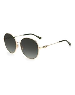 Двухцветные солнцезащитные очки из нержавеющей стали Eyewear Jimmy choo