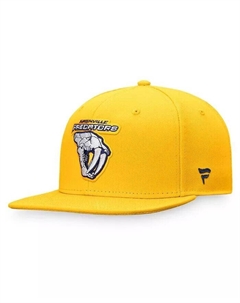Мужская золотистая приталенная шляпа Nashville Predators Special Edition, золотой Fanatics