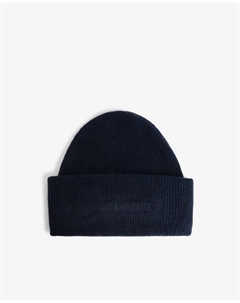 Женская шапка Ben из 100% кашемира, темно-синий Zadig&voltaire