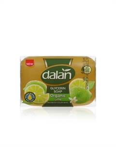 Мыло глицериновое Organic " Lime " 100г Dalan