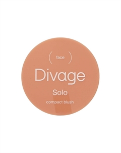 Румяна для лица Solo compact blush 02 2г Divage