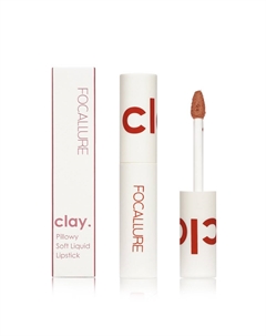 Суперстойкая жидкая помада для губ Clay Pillowy Soft Liquid Lipstick 103 2г Focallure