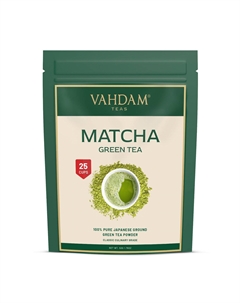 Чай Матча (50 г), Matcha Green Tea, произв. Vahdam