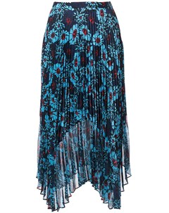 Markus lupfer плиссированная юбка с цветочным принтом 12 синий Markus lupfer