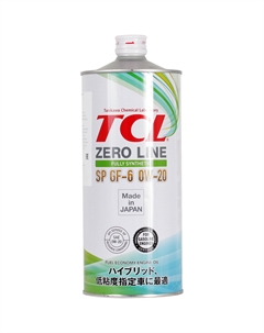 Моторное масло Zero Line 0W-20, 1 л Tcl