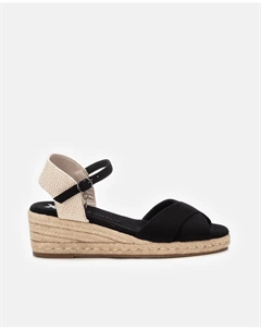 Женские эспадрильи на танкетке с застежкой-пряжкой, черный Xti