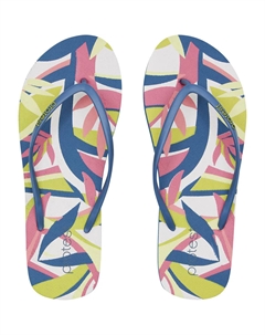 Женские шлепанцы Salva, синий/зеленый Protest