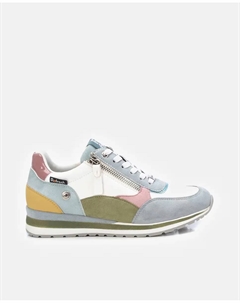 Женские кроссовки с застежкой-молнией, синий Refresh