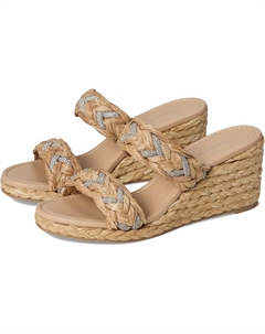 Туфли Lana Wedge Slide 65, цвет Natural Stuart weitzman