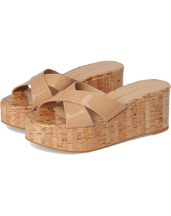 Туфли Dayna Wedge Slide, цвет Adobe Stuart weitzman