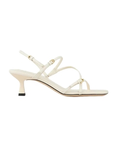 Женские сандалии с ремешками, белый Sandro