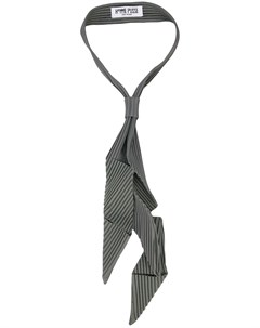 Асимметричный плиссированный галстук Homme plissé issey miyake