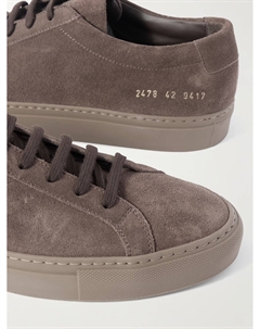 Кроссовки Achilles Suede, коричневый Common projects