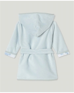 Детский халат с принтом для девочки, синий Cotton juice