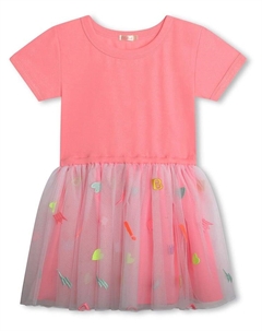 Платье, розовый Billieblush