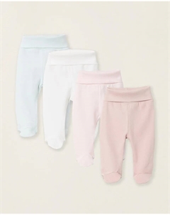 Пижама для девочки из 2 частей в рубчик, мультиколор Zippy