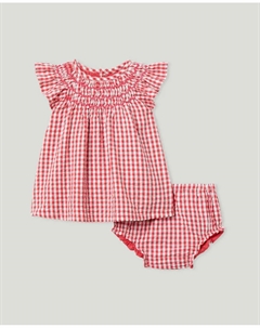 Платье для девочки в клетку, красный Baby el corte inglés