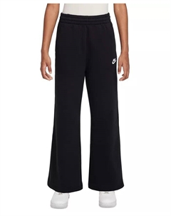 Спортивная одежда для больших девочек Клубные флисовые спортивные штаны с широкими штанинами, серый Nike