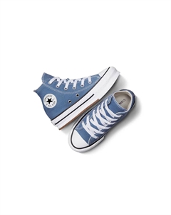 Детские повседневные кеды Chuck Taylor All Star Eva Lift сезонных цветов, темно-синий Converse
