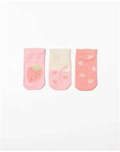 Упаковка из 3 носков, розовый Сфера