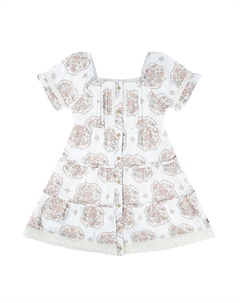 Платье для девочек Tiered Pintuck с несколькими слоями, белый Levi's®